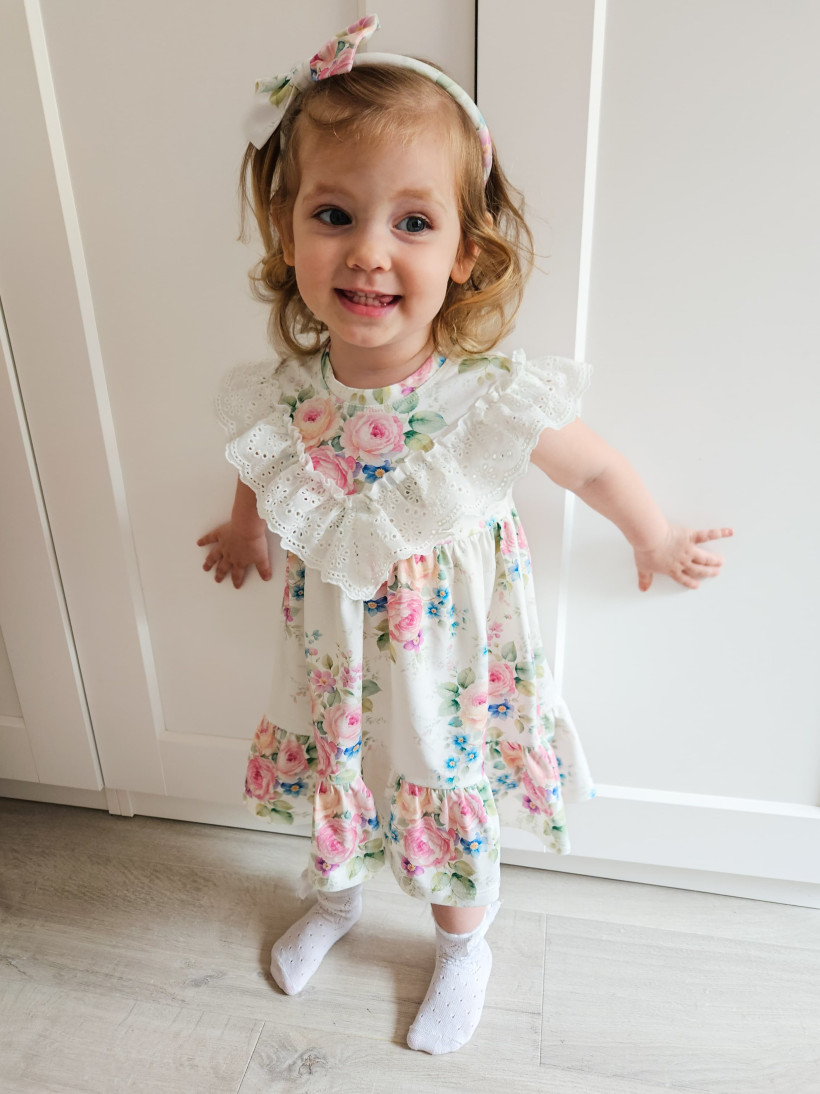 Sukienka bukiety róż MIA Helen