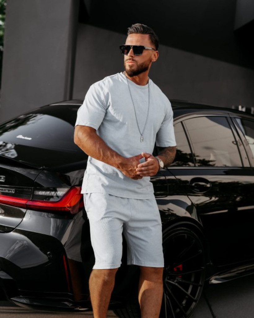 T-shirt Xato niebieski