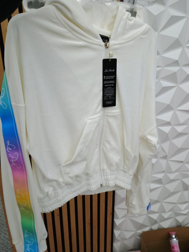 Dres La Perla 3 częściowy biały