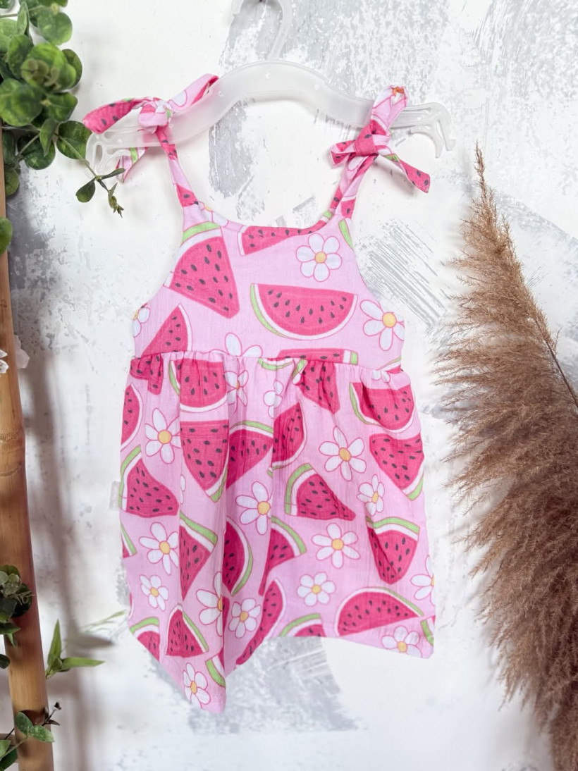 Sukienka muślin arbuziki Mam Ten Luz