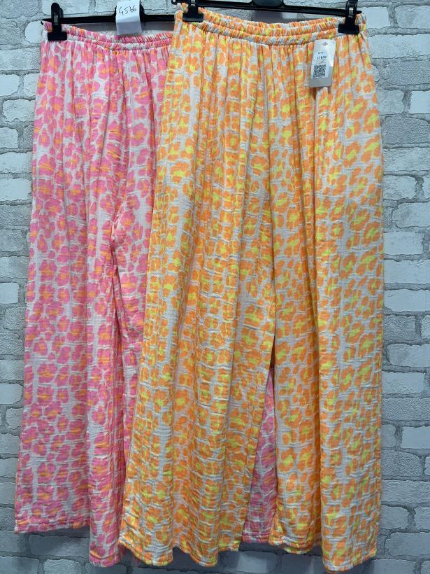 Réf 4576  Pantalon léopard 