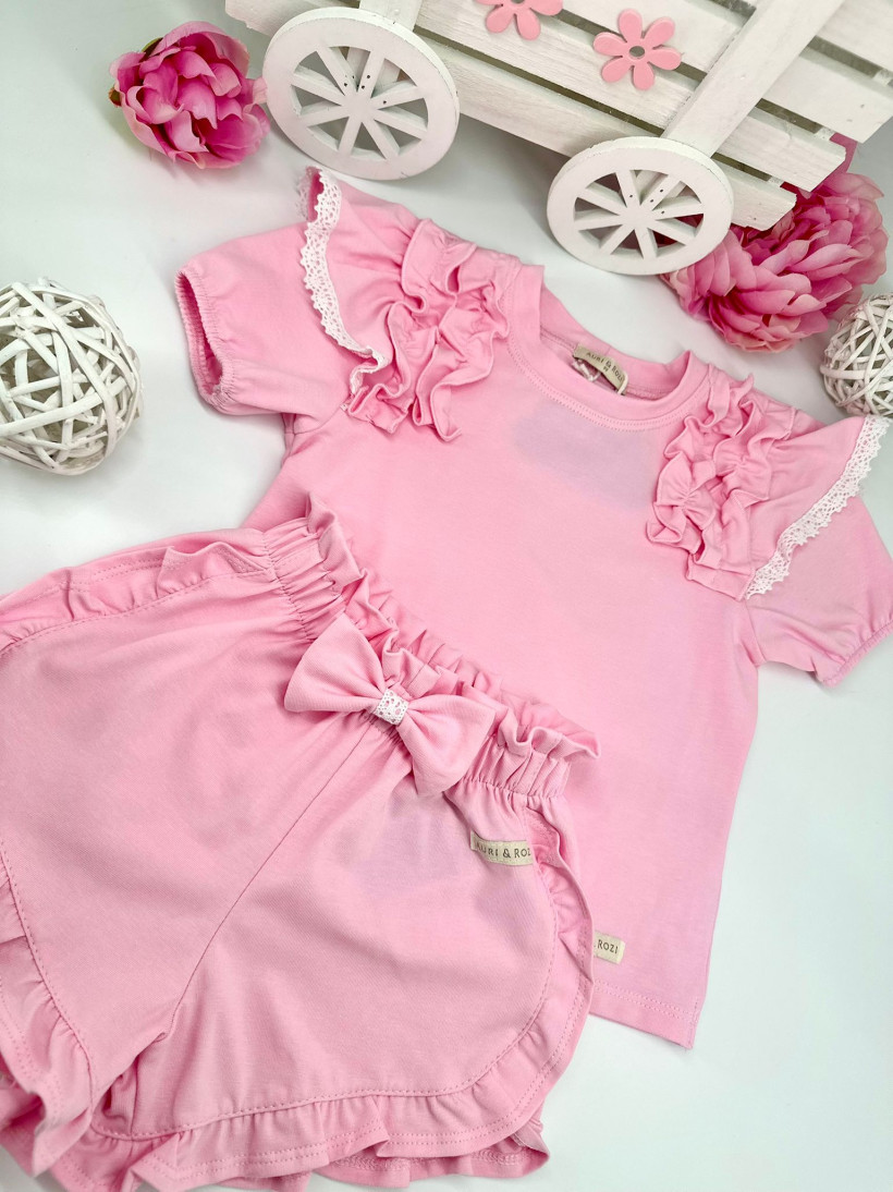 BLUZKA RÓŻOWA AURI&ROZI