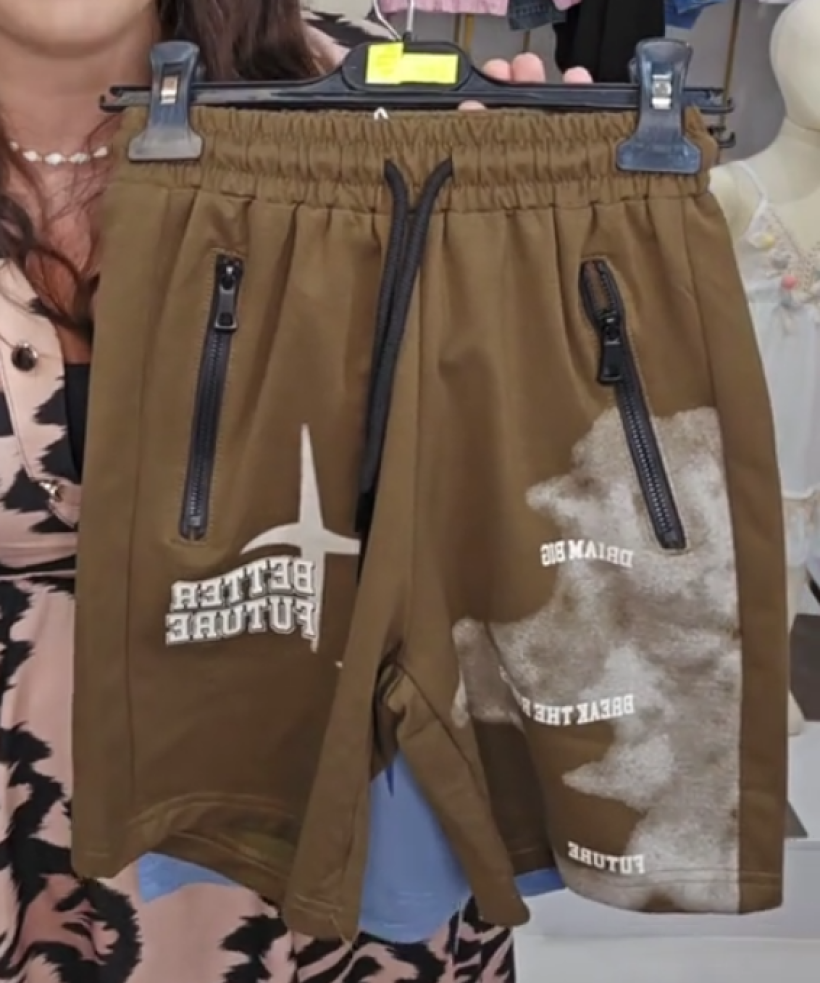 Spodenki BETTER FUTURE SS-80097 khaki