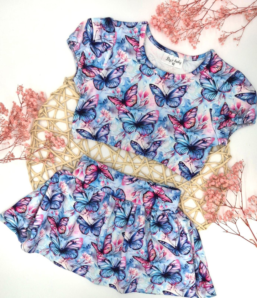 Komplet motylki By o Baby