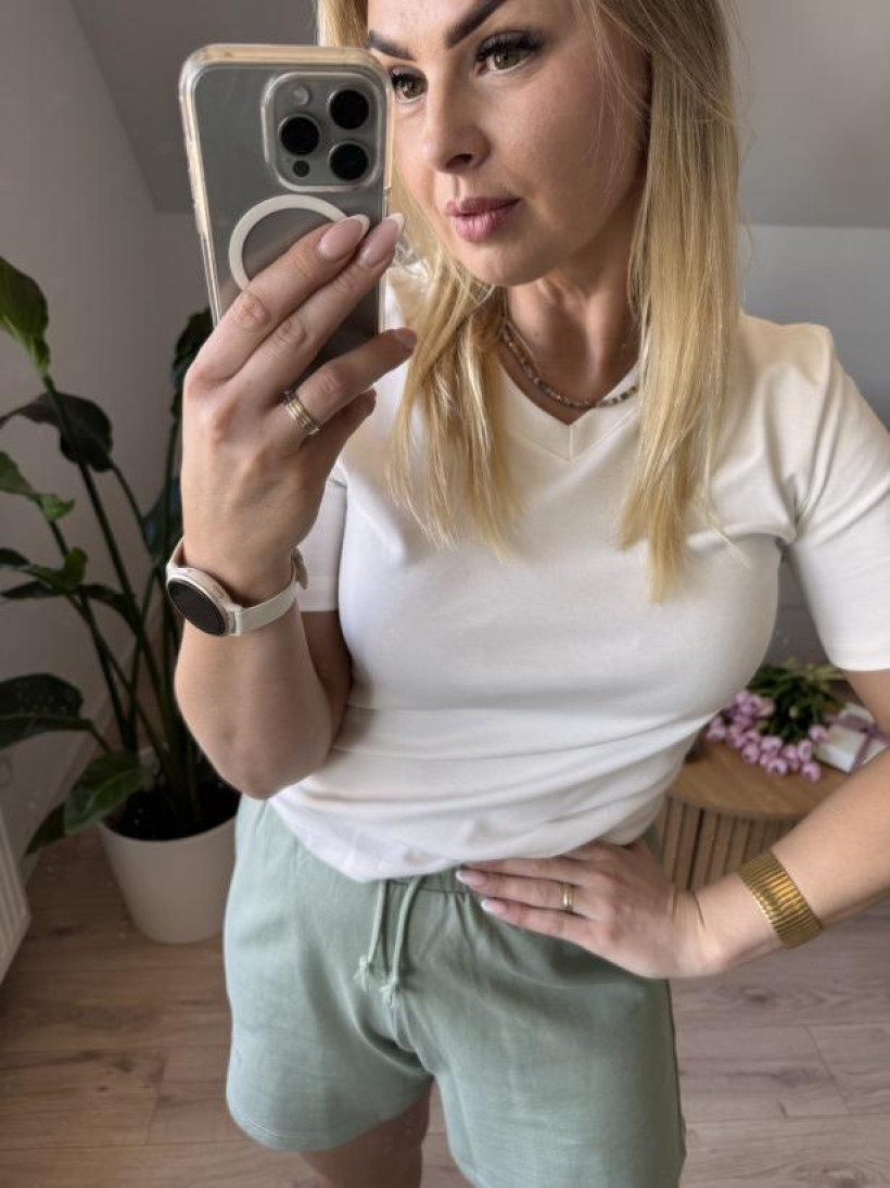 DEFEKT!!  T-SHIRT  SEREK BIEL M