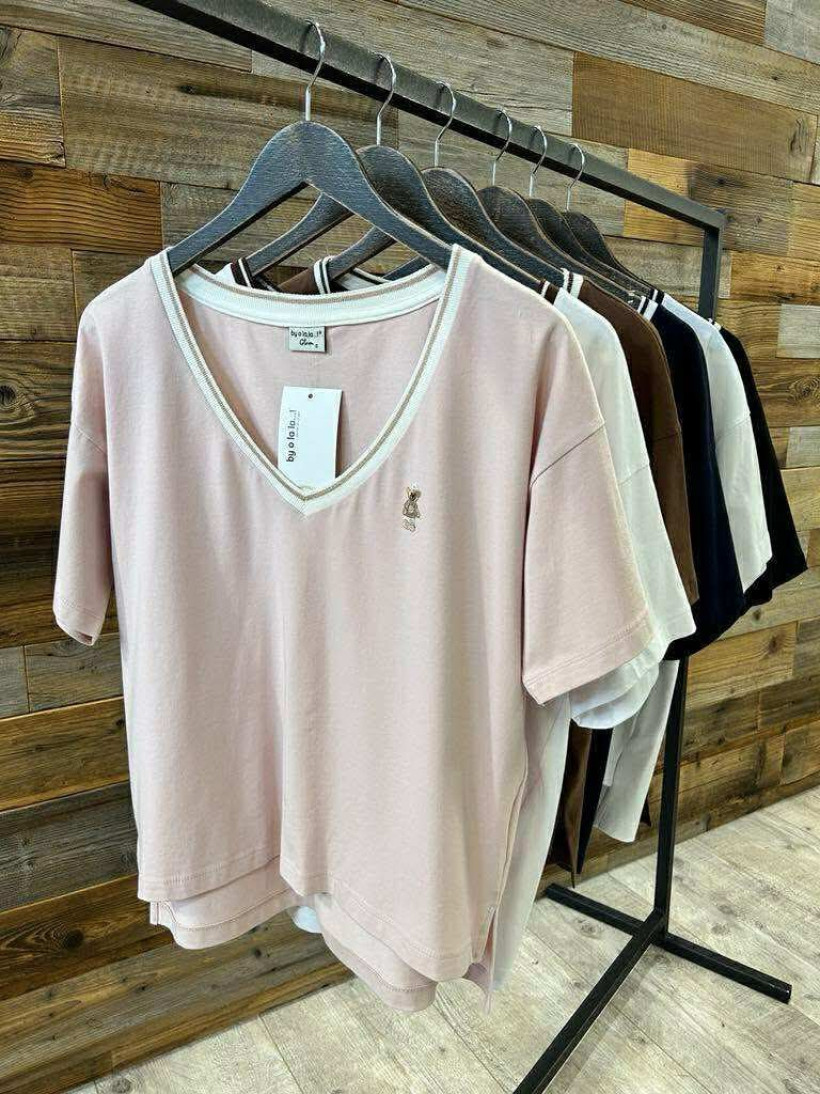 By o la la..! t-shirt z misiem