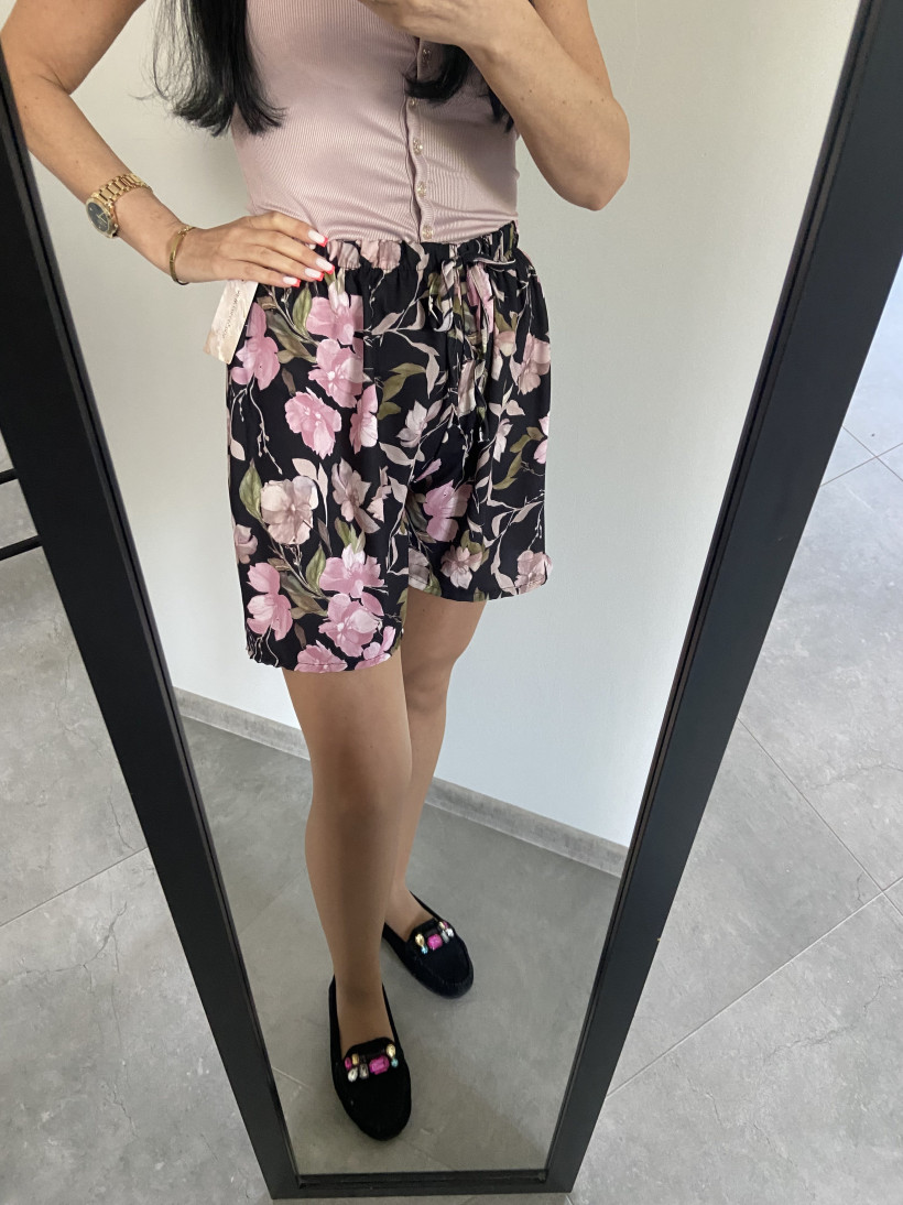 Spodenki 155 print w kwiaty