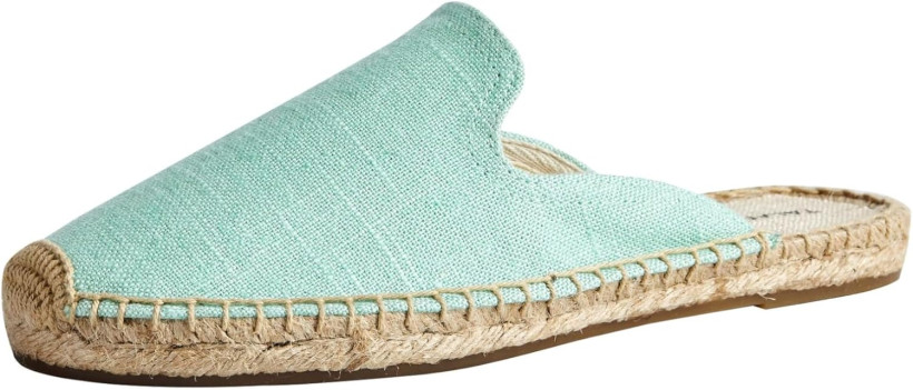 L17 Talamantra Klapki espadryle miętowe r.36