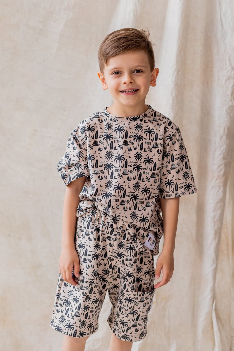 SZORTY BOJÓWKI  PALMS LATTE FUN KIDS