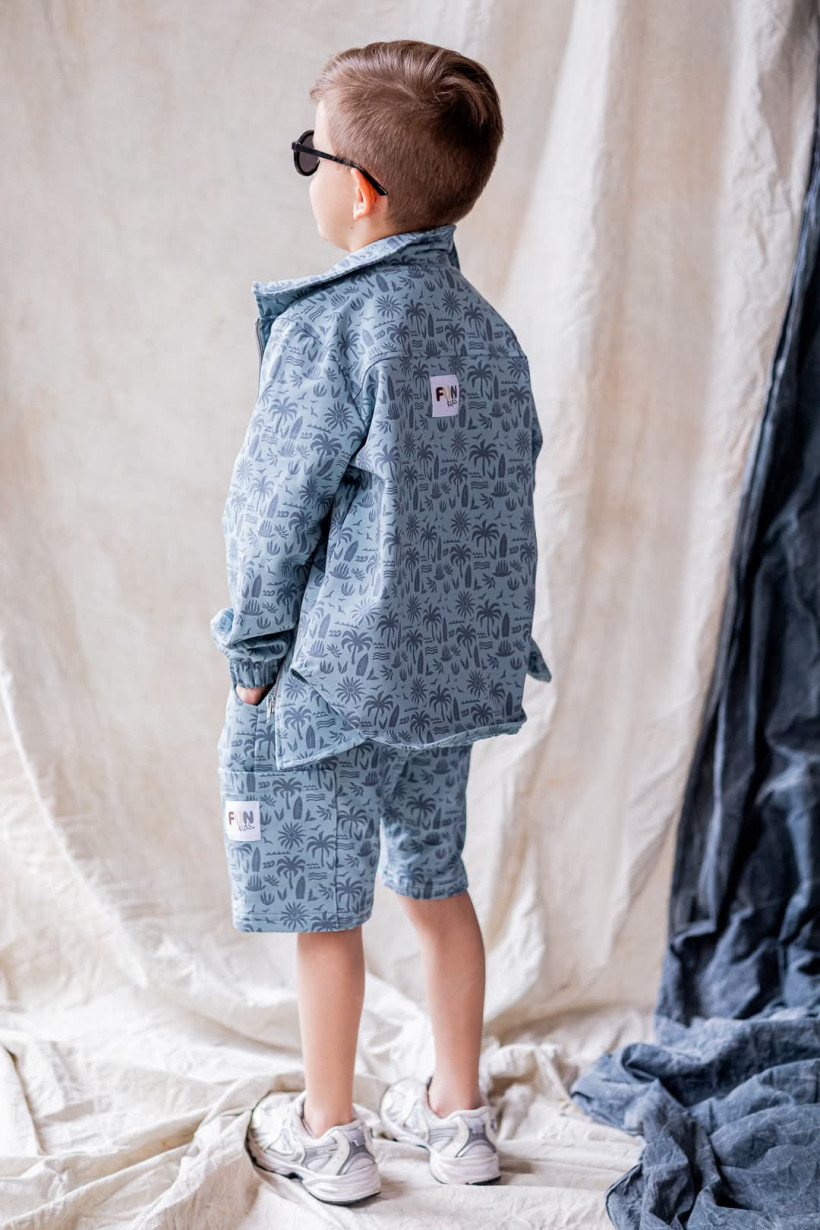 SZORTY BOJÓWKI PALMS BLUE JEANS FUN KIDS