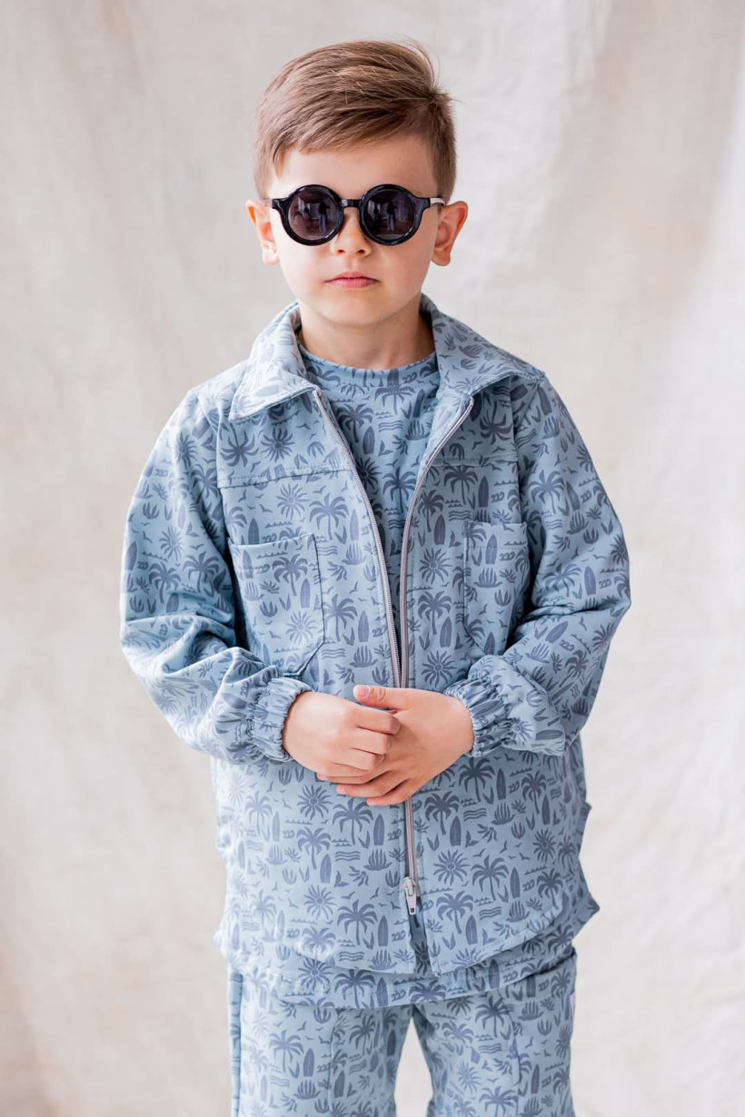 KOSZULA  PALMS BLUE JEANS FUN KIDS