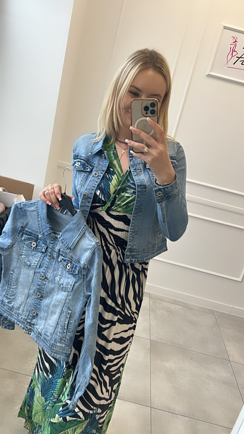 Katana jeansowa 12682