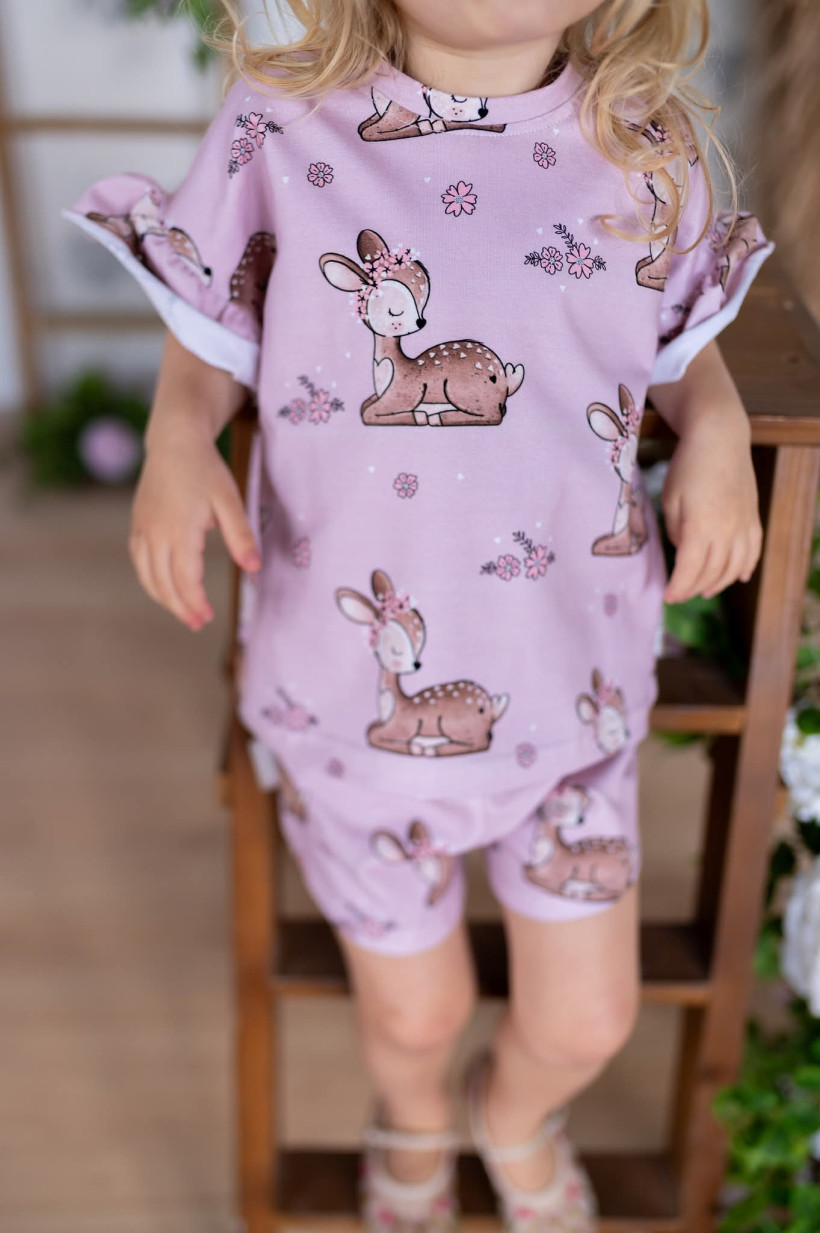 KOMPLET SARENKI BLUZKA + SPODENKI MAM TEN LUZ