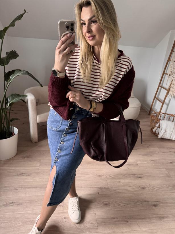 SPÓDNICA JEANS