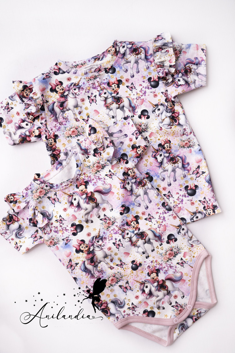 Bluzka Mini i jednorożec Le bebe