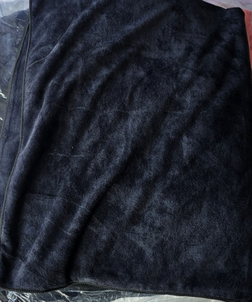 Ręcznik mikrofibra 80x150cm czarny 