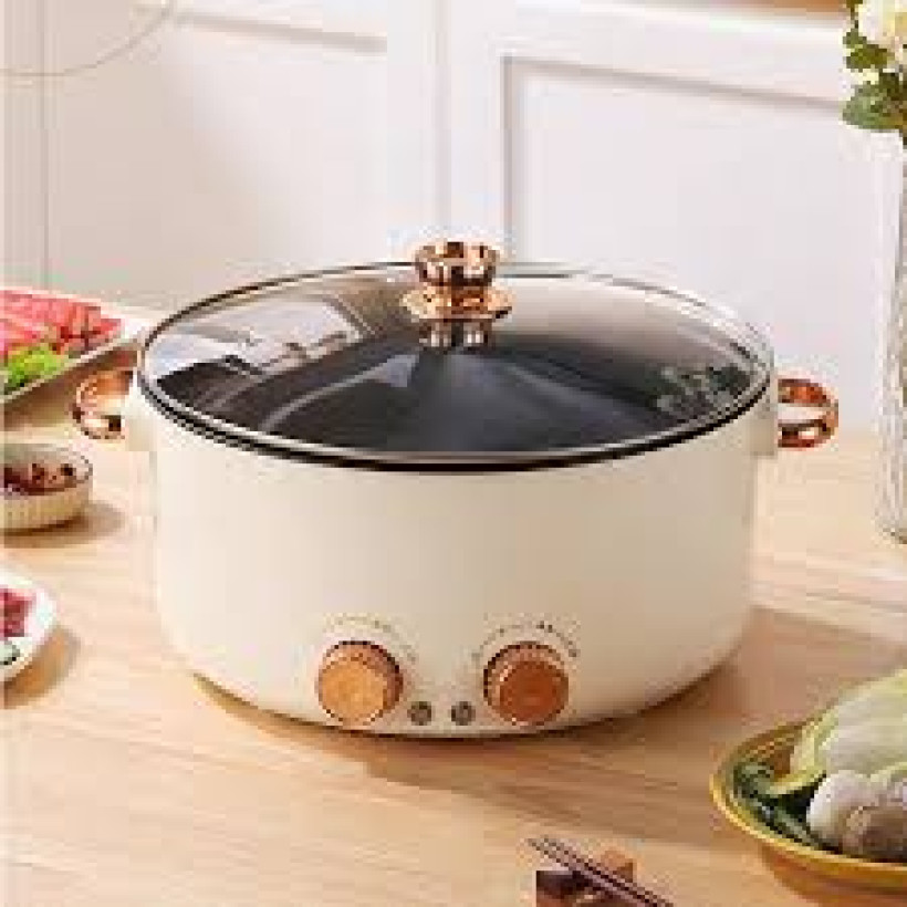 Elektryczny garnek do gotowania, 2 strony, 3,5 l, 1000 W