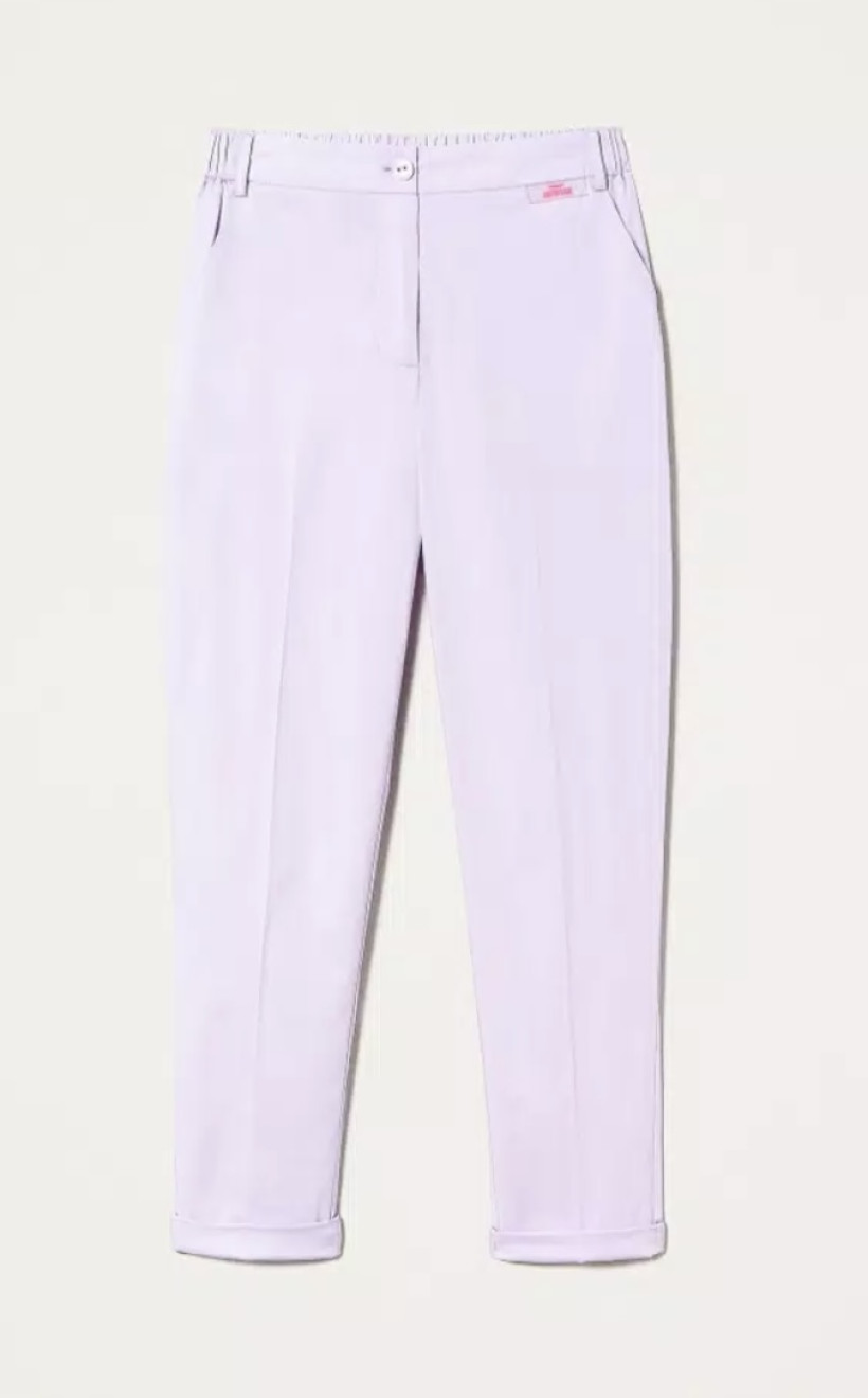 Spodnie Twinset fioletowe XXS