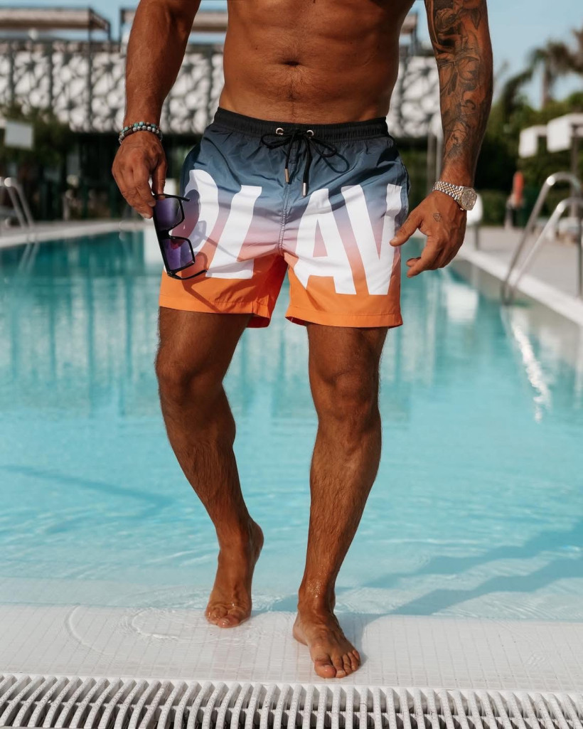 kąpielówki męskie ACTIVITY pomarańcz WYPRZEDAŻ