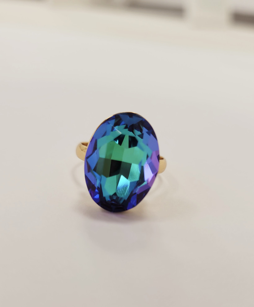 Pierścionek Colibra ab1662 chabrowy diament