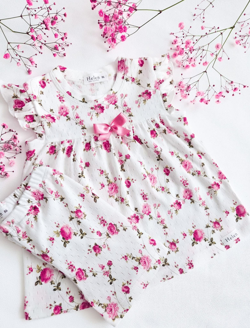 PIŻAMA RÓŻYCZKI HELEN