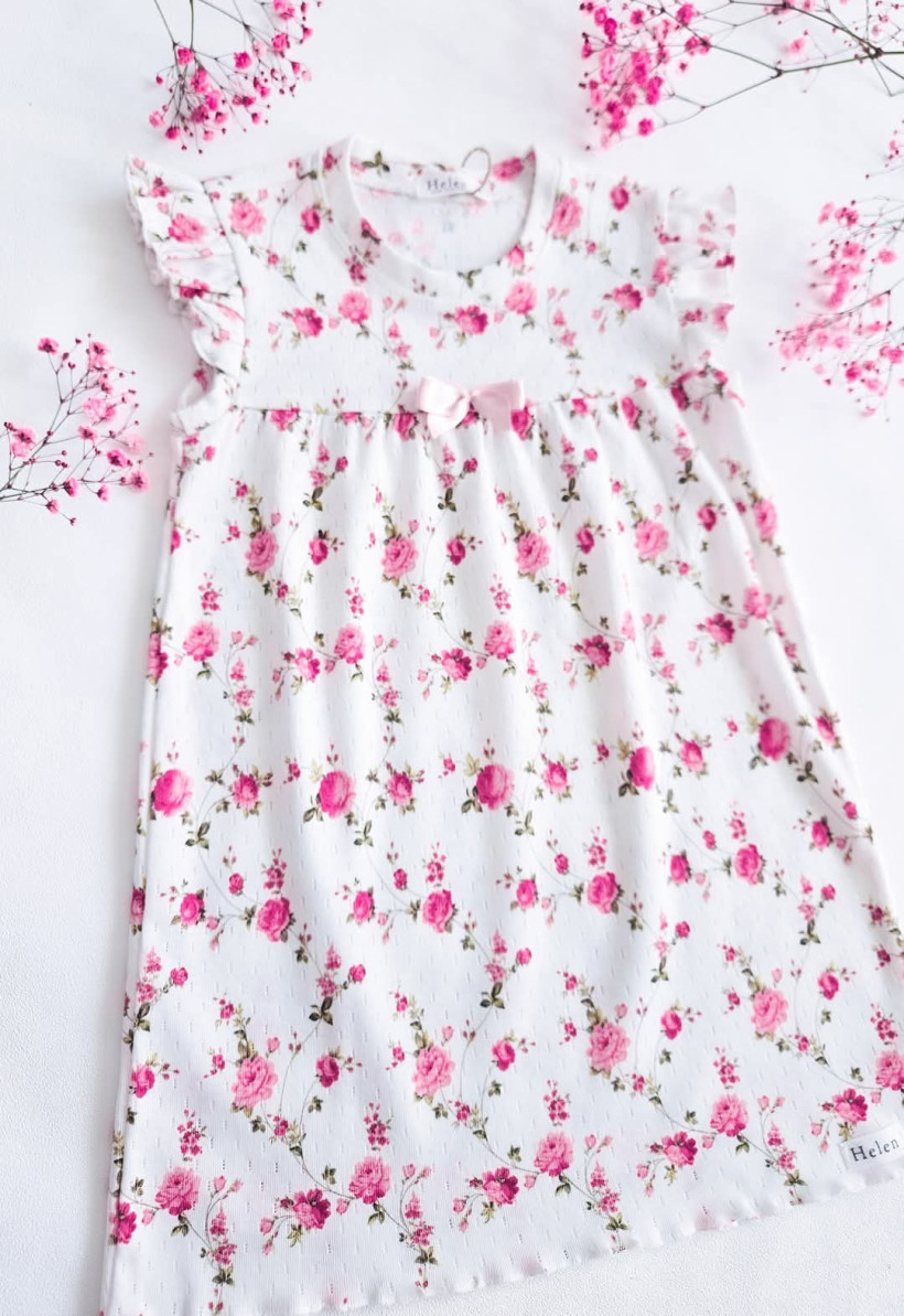 KOSZULA NOCNA RÓŻYCZKI HELEN