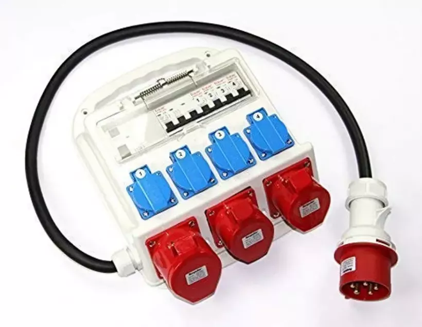 Solatronics Rozdzielacz prądu CEE 32 A 400 V 4 x 230 V 2 x 16 A 1 x 32 A