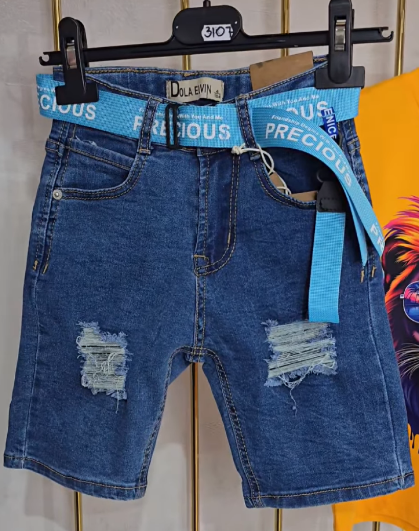 Spodenki jeansowe chlopiece hr-9269