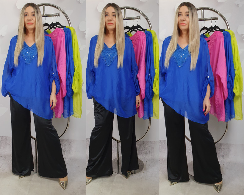 TUNIKA JEDWABNA WILLA 9777 RB8  _copy