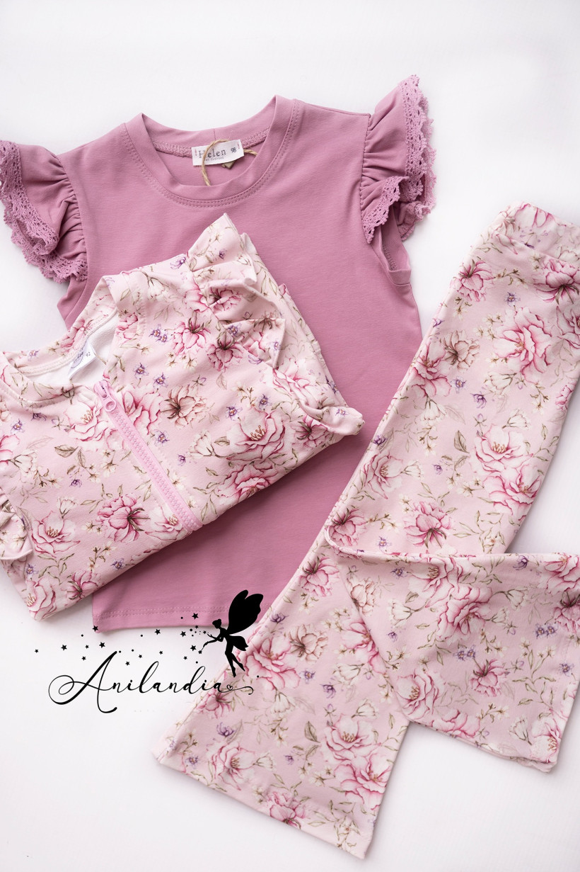 Bomberka Makba pudrowe różyczki