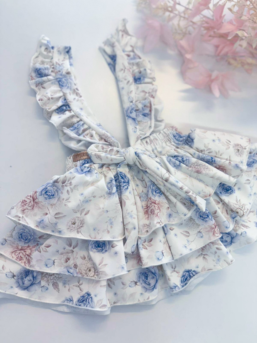 Ogrodniczka błękitne róże Makba