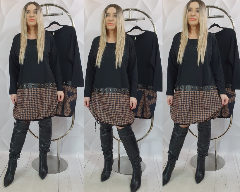 SUKIENKA/ TUNIKA   IRVETTA 20488 RB19   LUX LUNA przecena