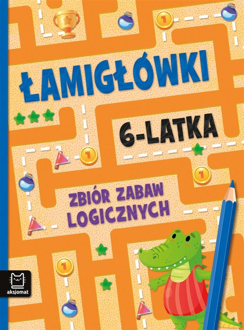 Łamigłówki 6-Latka Pomarańczowe