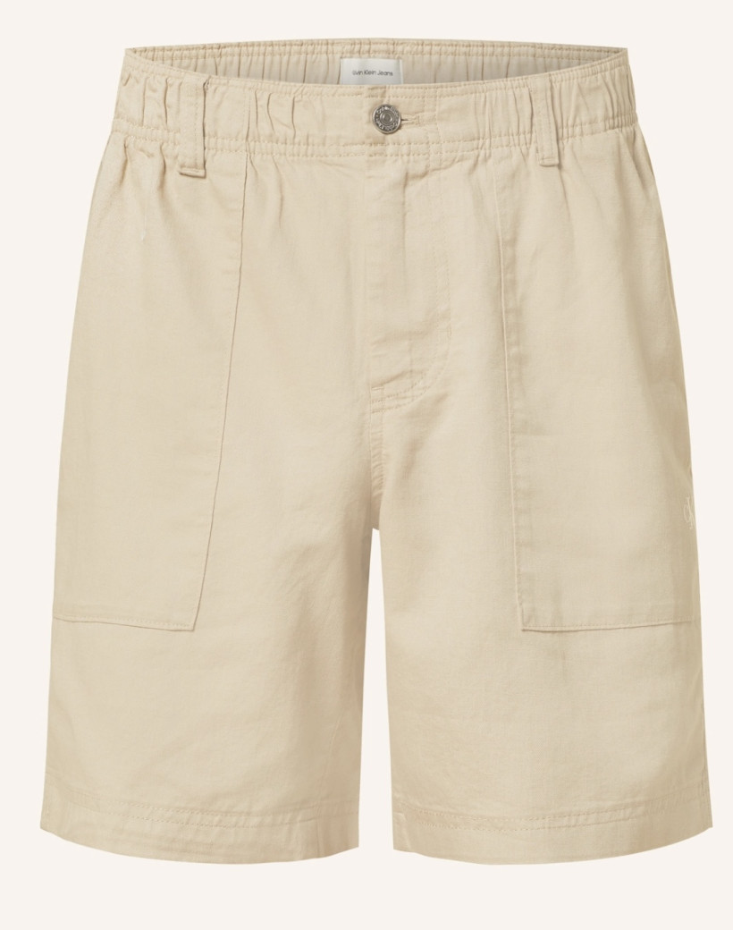 Szorty Calvin Klein beżowe 36