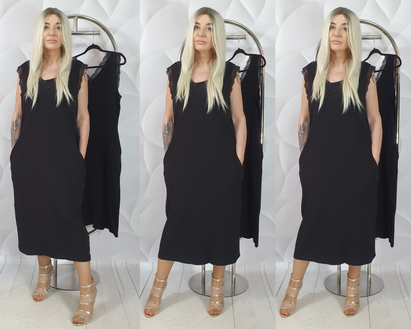  SUKIENKA LATINO 1657/21945 RB4 CZARNA