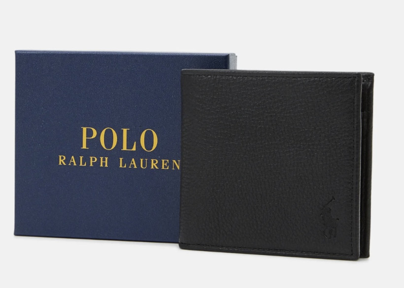 Portfel Polo Ralph Lauren czarny 405526127002