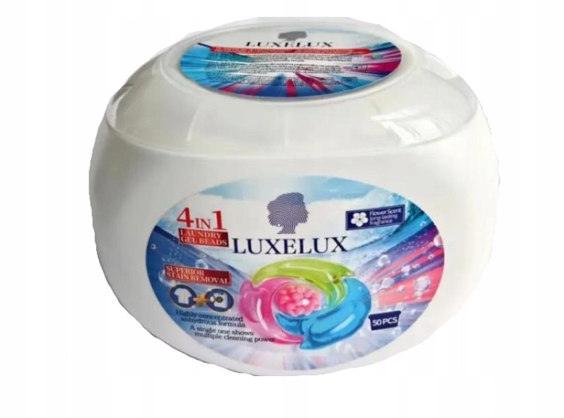 Kapsułki do prania 50szt luxelux - SELMO PRANIE