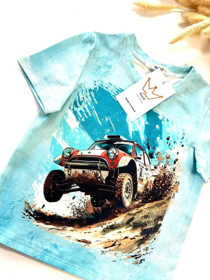 Koszulka dziecięca Off Road Kodzi - Autka!
