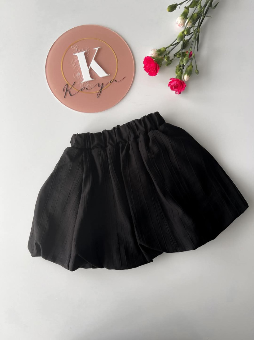 CZARNA SPÓDNICZKA BOMBKA KAYA