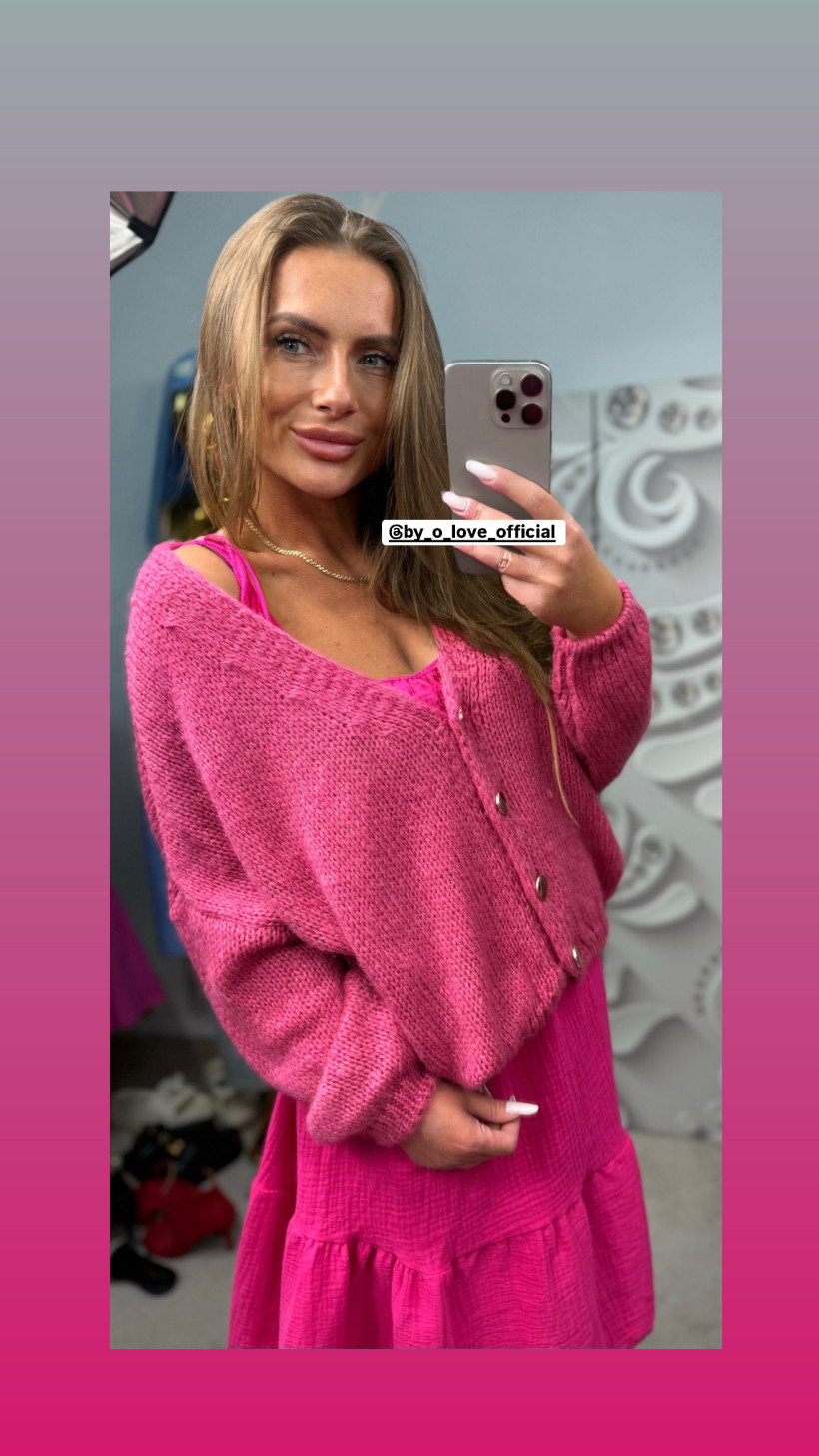 Sweter Chmurka Malina