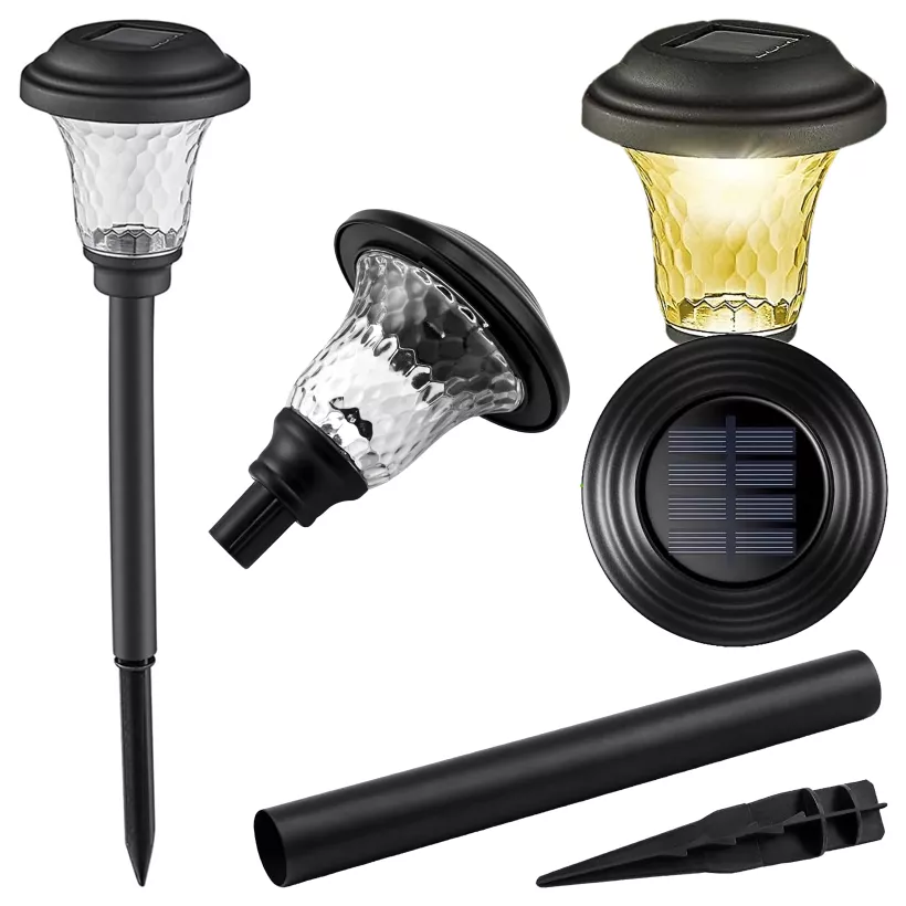 Lampa Ogrodowa Solarna LED – Wbijana Latarnia Gruntowa 1 sztuka IP65