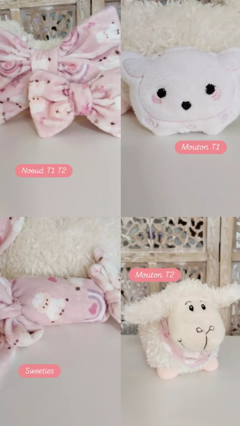 Jouet - Les trois Petits Moutons de Madame M.