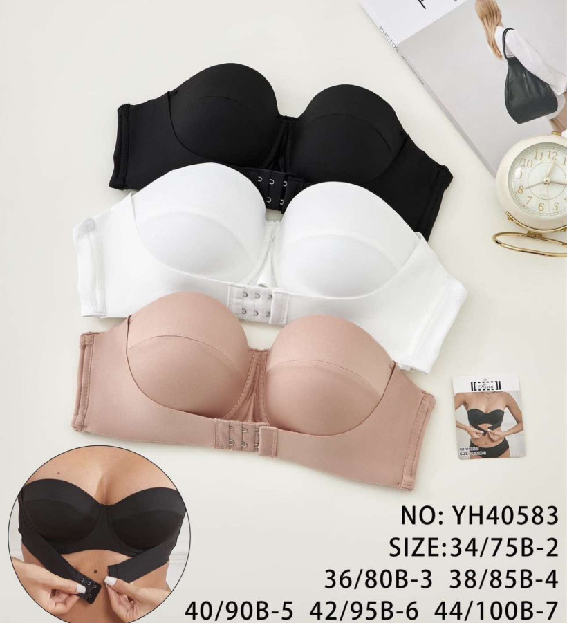 Biustonosz YH40583 zapinany z przodu