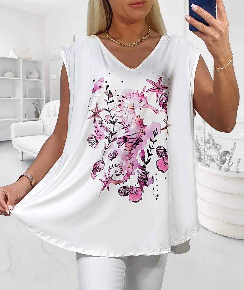 Top  Plus Size Milly SEA