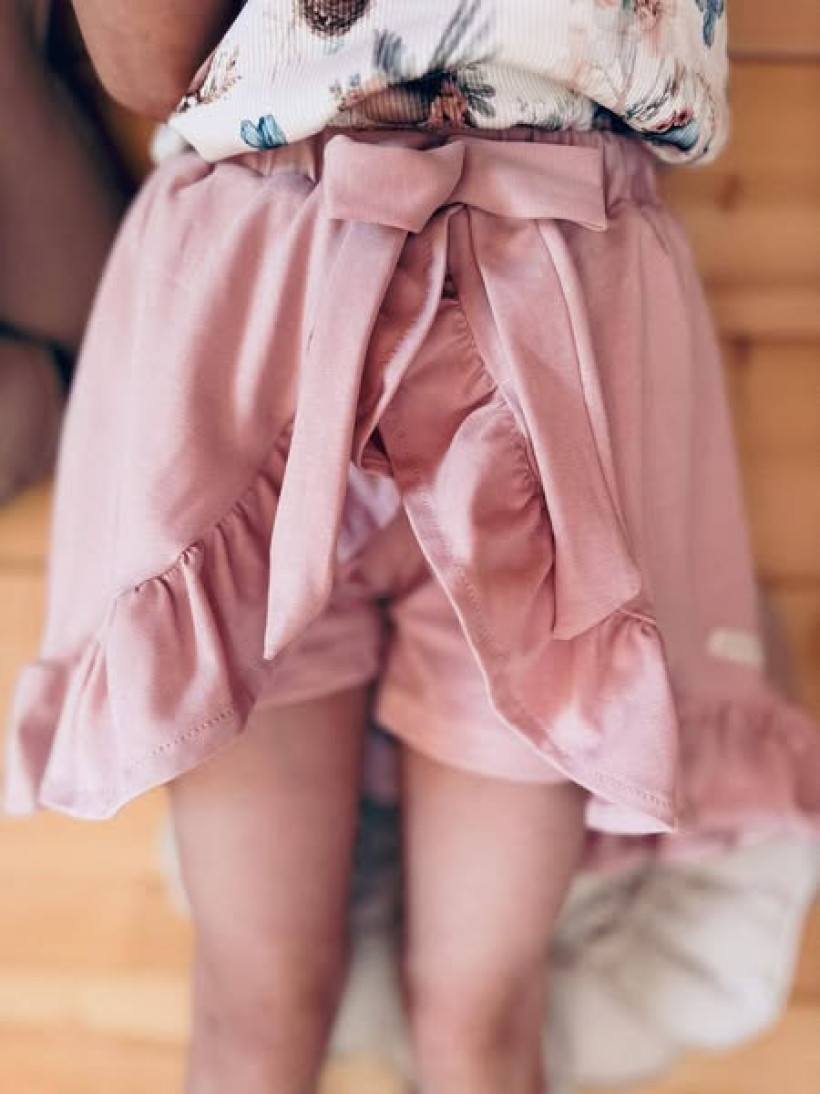 Spódniczko-spodenki puder Auri&Rozi
