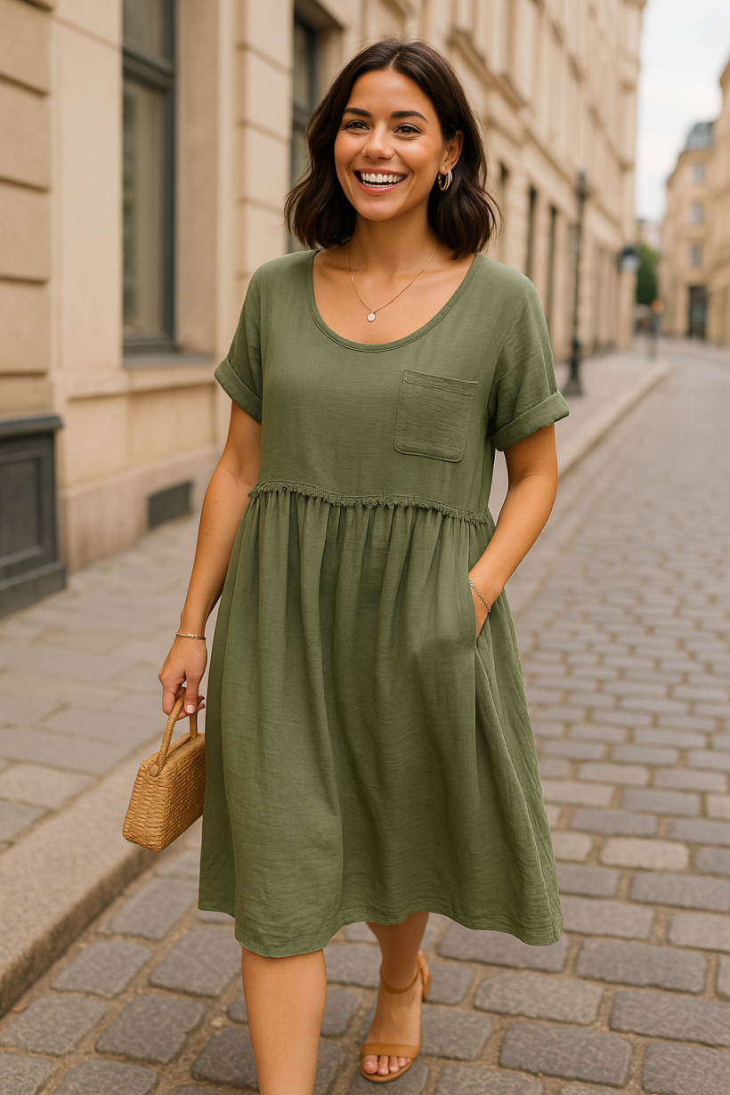 Sukienka khaki