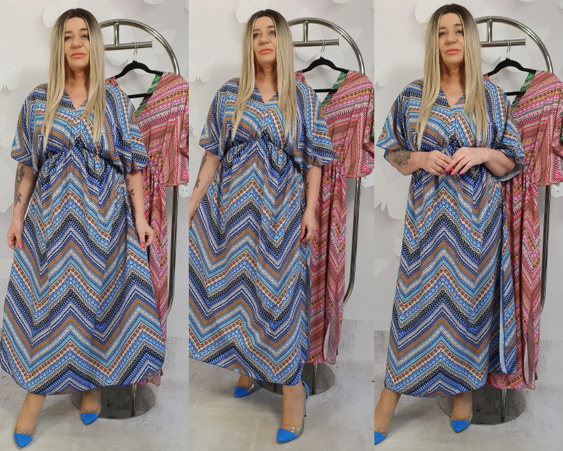 Sukienka    LUCRECIA   95222  SR2 CH %PRZECENA 