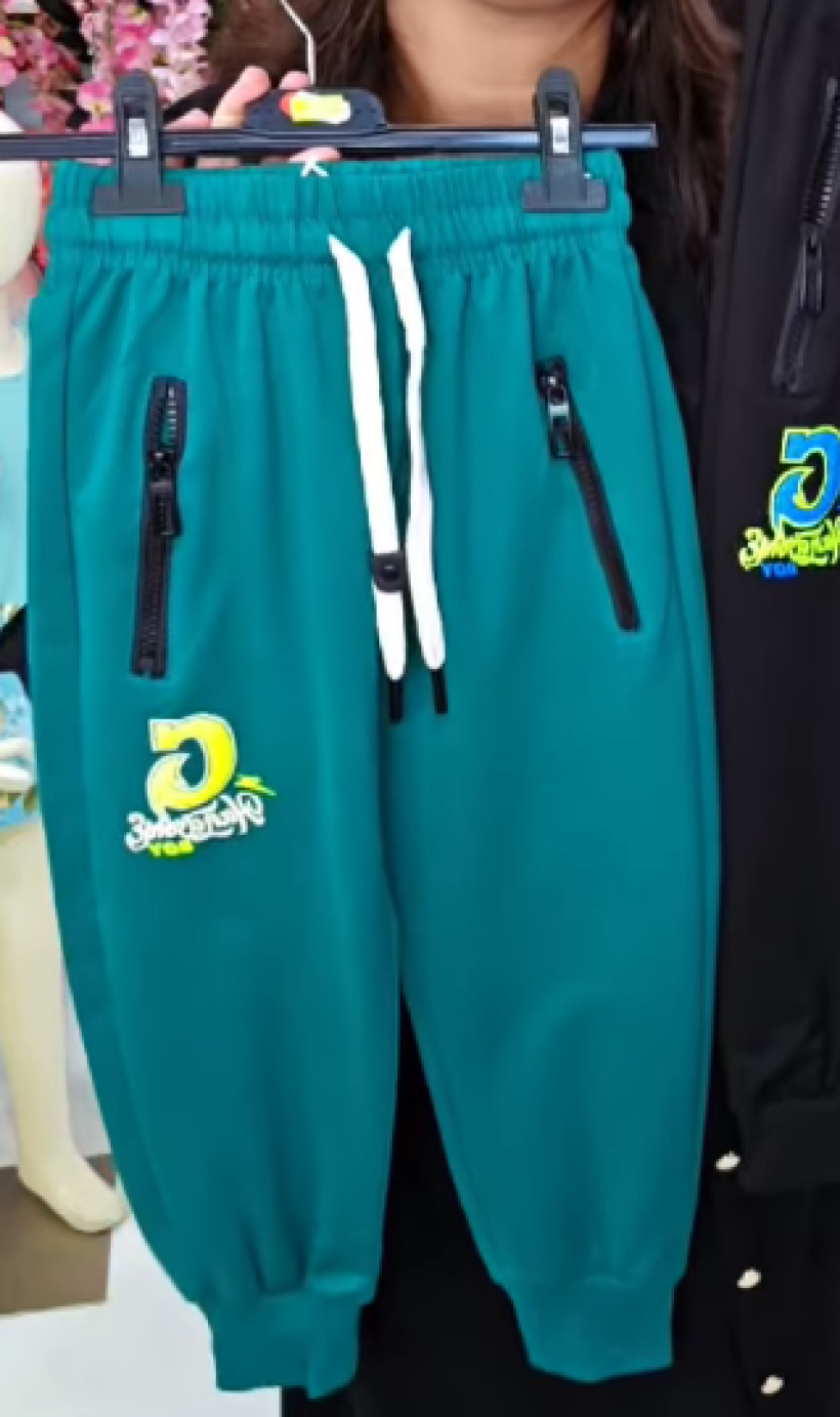 Spodnie dres G HAND SOME HS-8016- ZIELONY