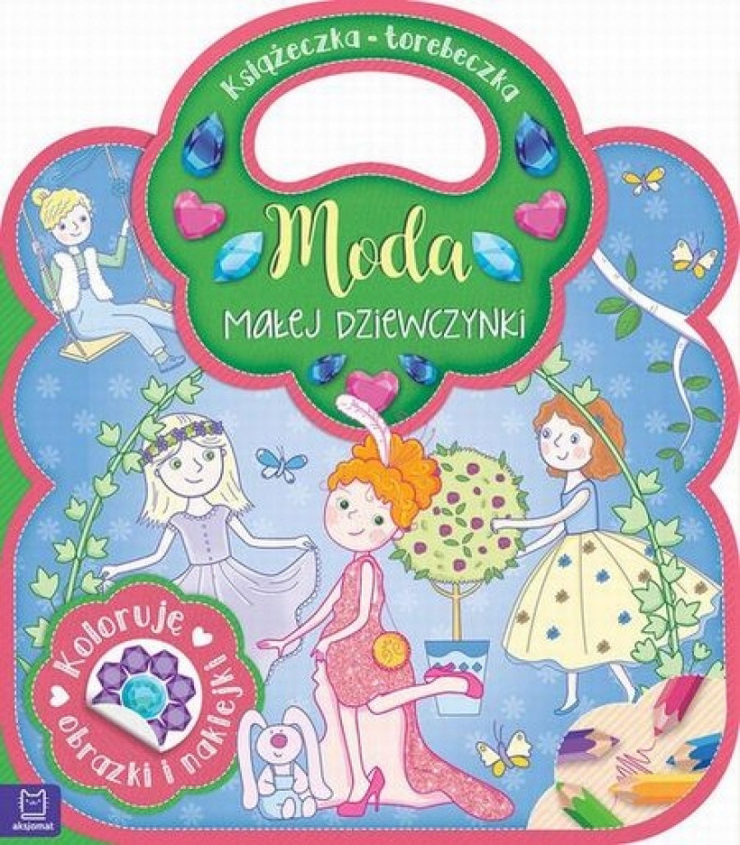 Książeczka-torebeczka Moda małej dziewczynki