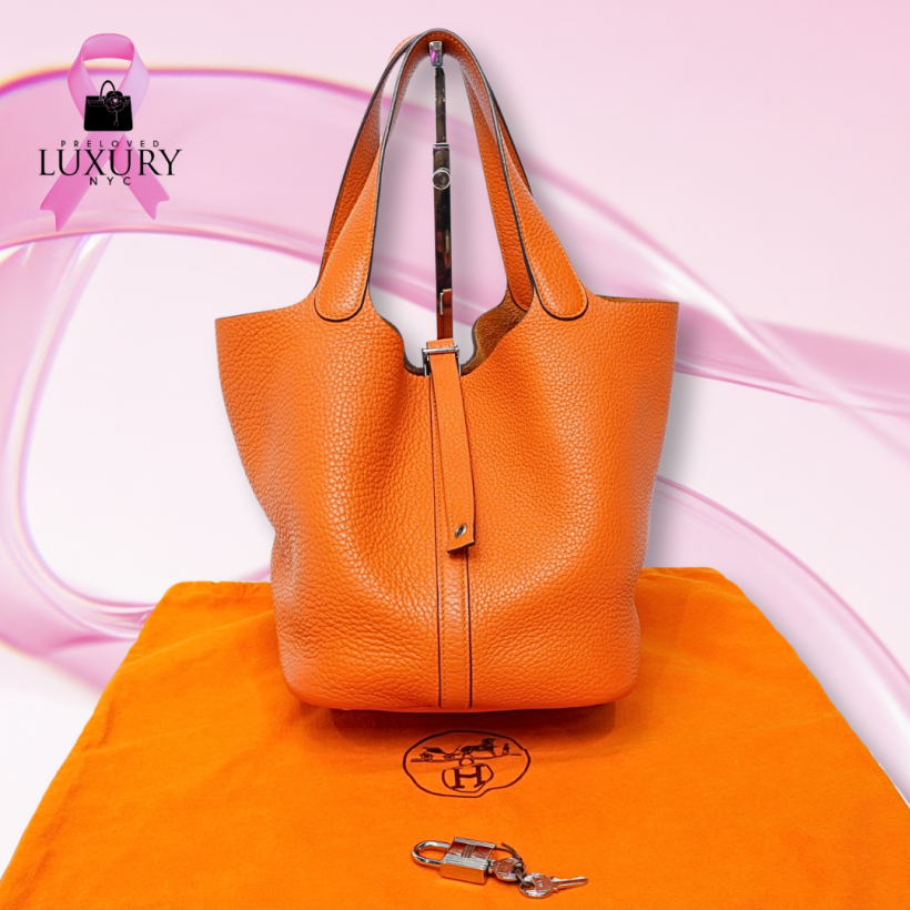 Hermes Picotin Lock  Orange R stamp
